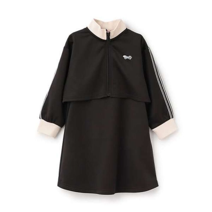 [The FOX] Fox Layered One-Piece Dress Set,Lavender, medium image number 12