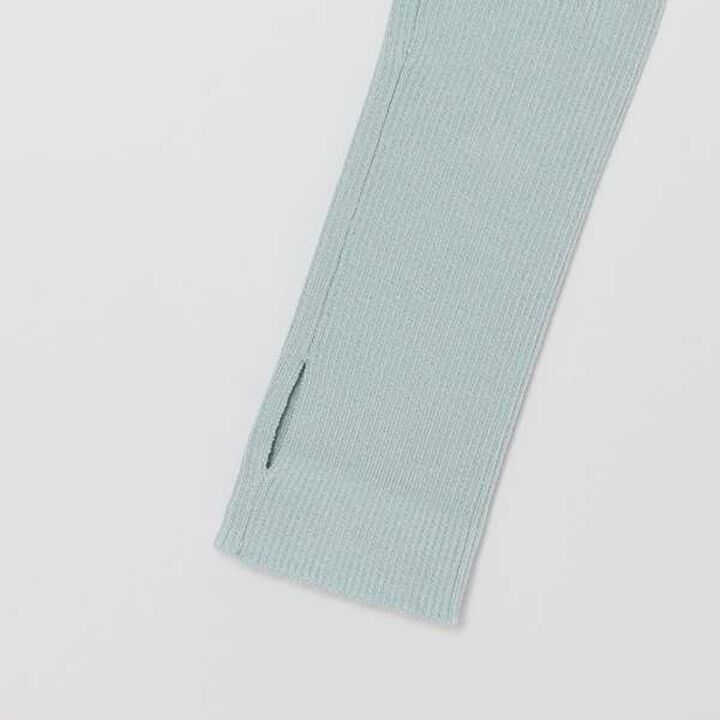 Short-Sleeve Knit with Arm Warmers,Off white, medium image number 12