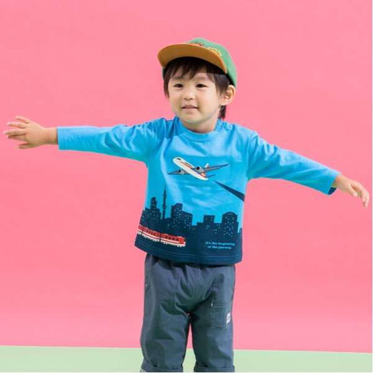 Sky Journey Long-Sleeve T-Shirt,Mustard, large image number 17