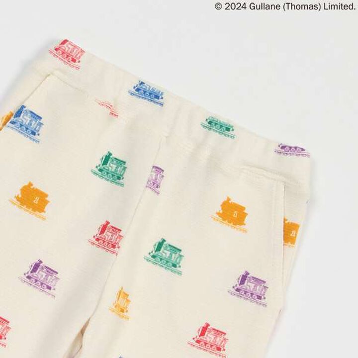All-Over Pattern Thomas the Tank Engine Pants,Pearl white, medium image number 4