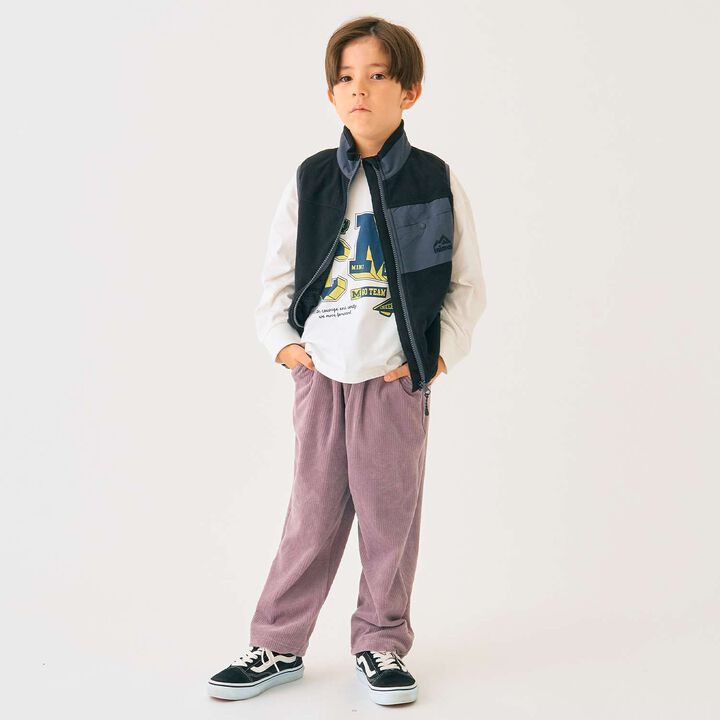 Fleece Vest,Off white, medium image number 14