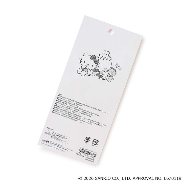 [Sanrio] Puffy Dome Stickers,Red, medium image number 1