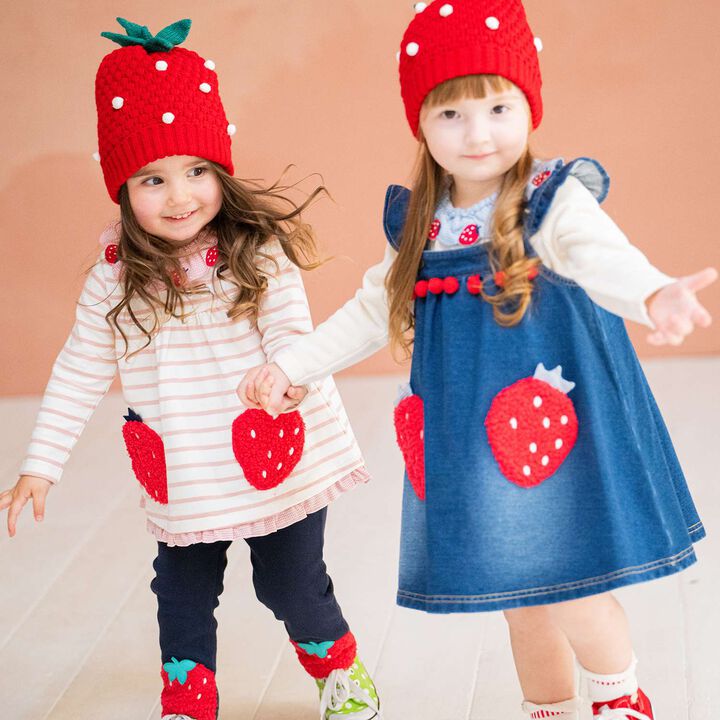 Strawberry Leggings,Pink, medium image number 10