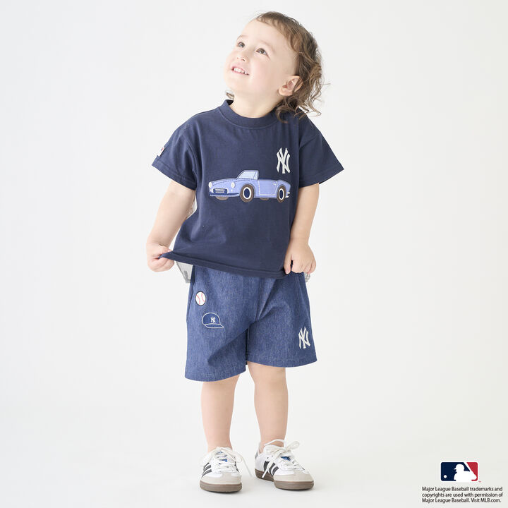 [MLB] Cut Half Pants,Navy, medium image number 0