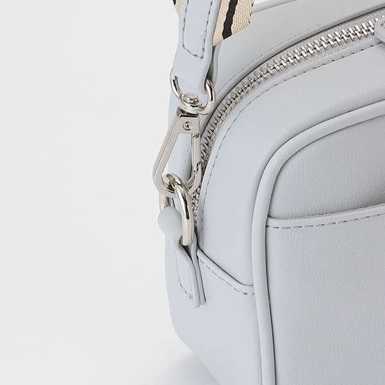 [LTXC] Jacquard Tape Bag,Gray, large image number 8