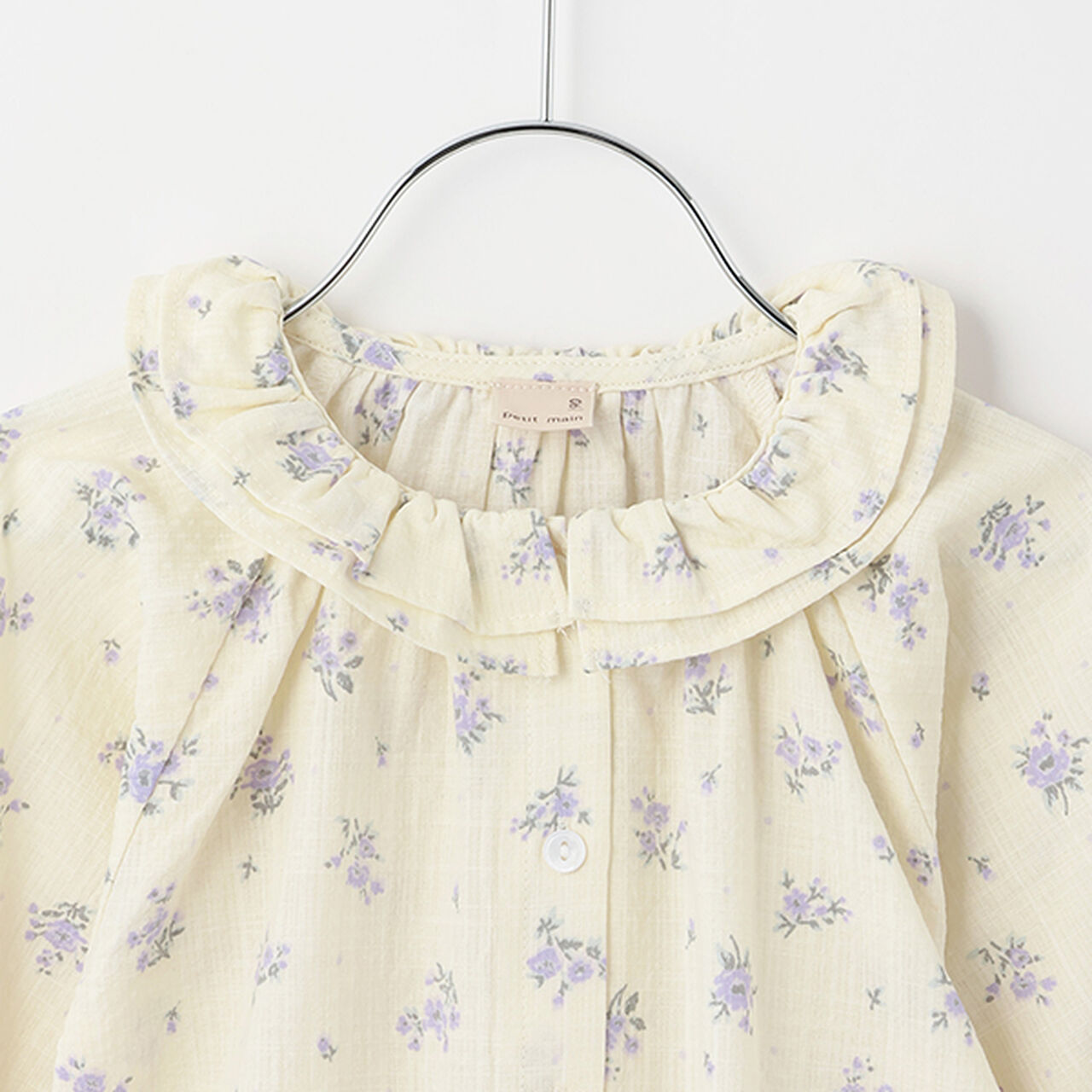 Small Floral Pattern Blouse,Pink, large image number 2