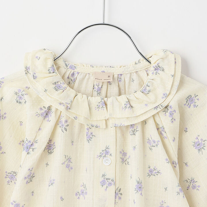 Small Floral Pattern Blouse,Pink, medium image number 2