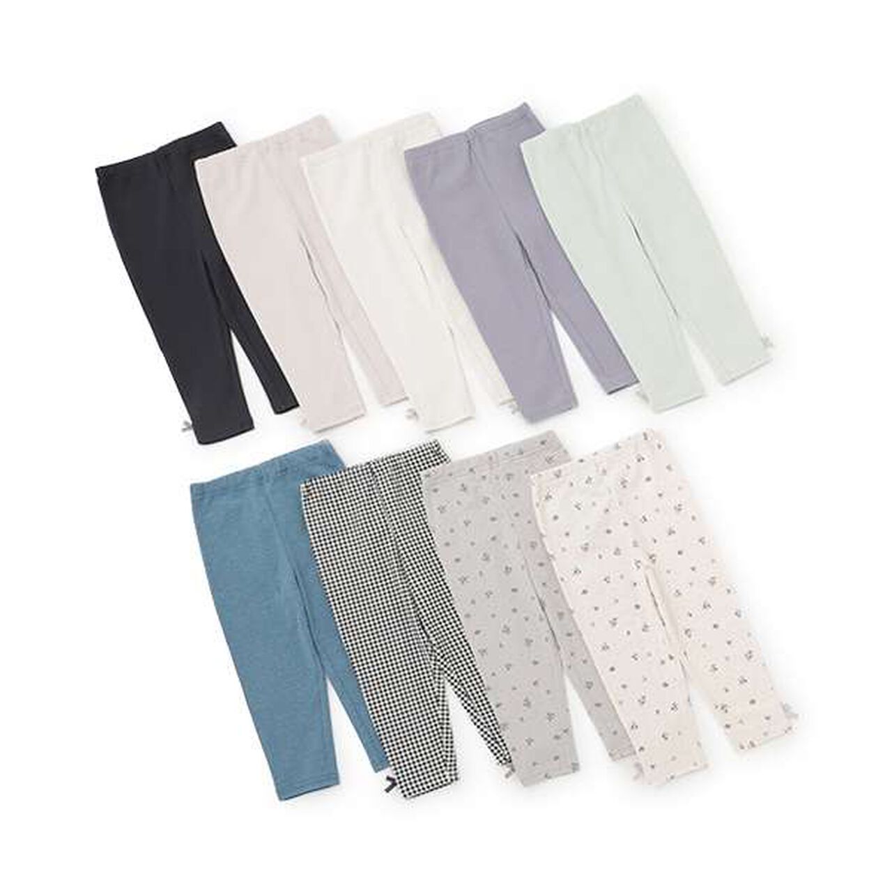 Affordable 10-Length Girls' Leggings,Light pink, large image number 18