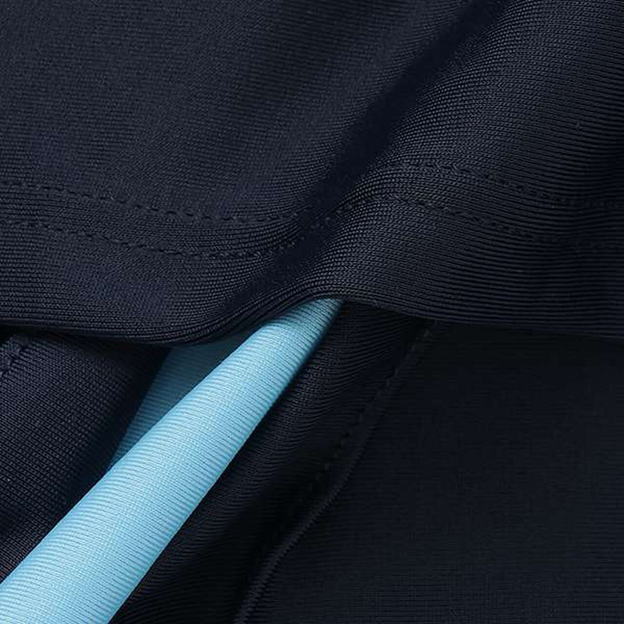 [SWIM] Pleated Skirt Tankini,Sax blue, large image number 16