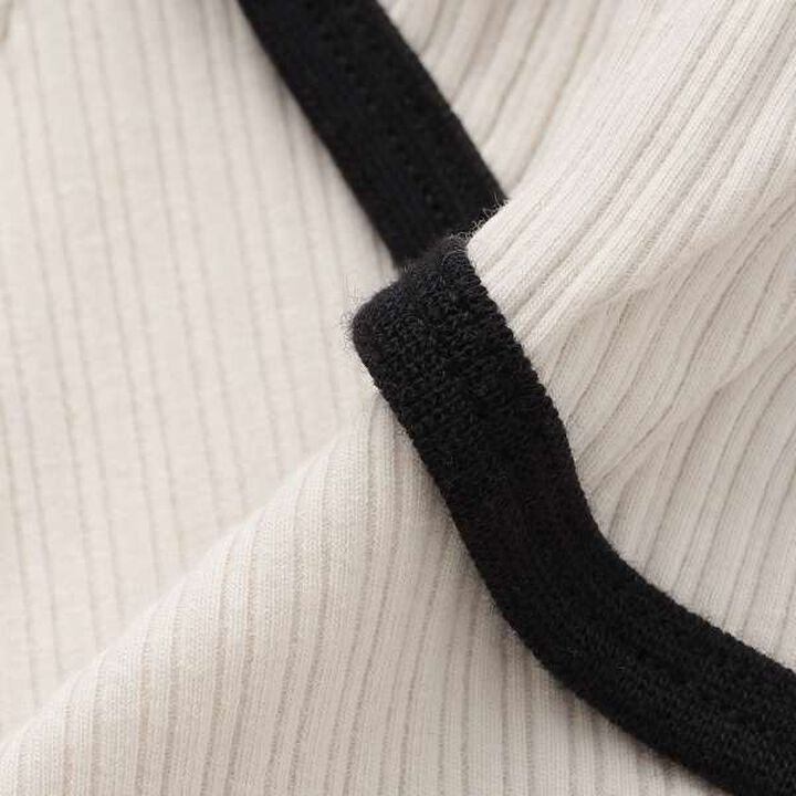 Etoile Frill Long-Sleeve T-Shirt,Ivory, medium image number 7