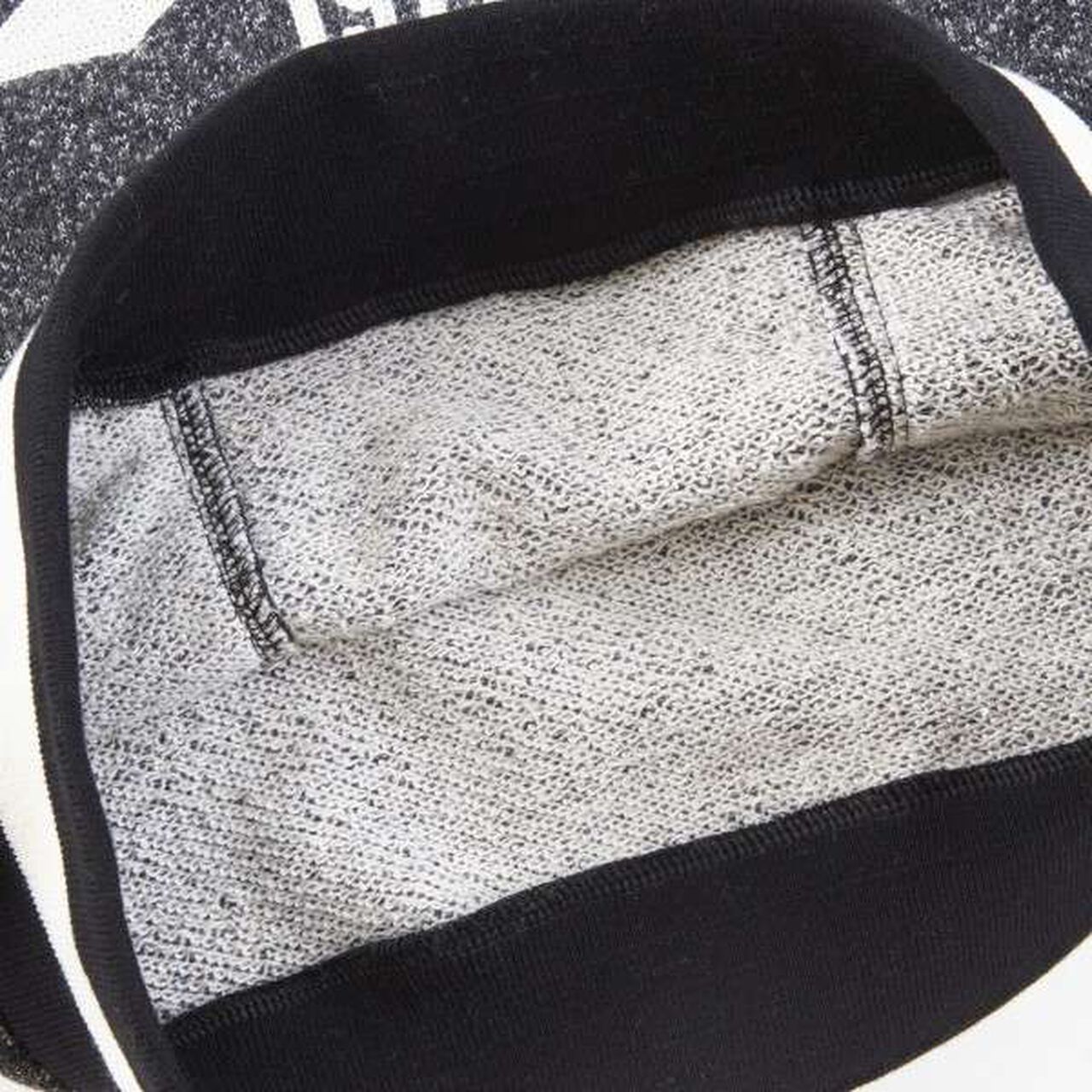 KP Boy Ribbed Sweatshirt [100-160],Black, large image number 4