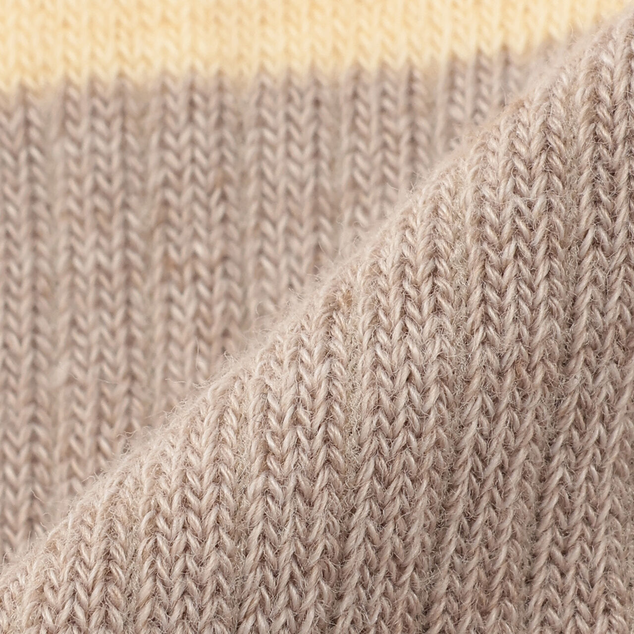 Striped Crew Socks 2P,Pearl white, large image number 6