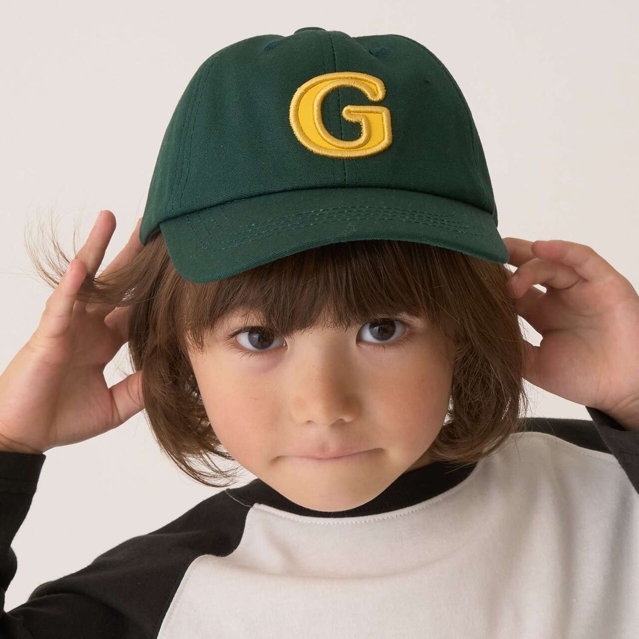 Assorted Logo Appliqué Cap,Moss green, large image number 0