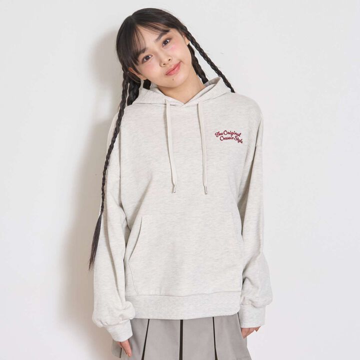 Back Sagara Loose Parka,Smoke white, medium image number 15