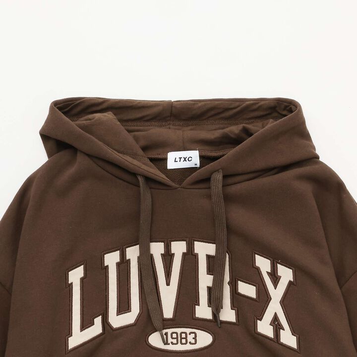 Loose Parka One-Piece Dress,Black, medium image number 2