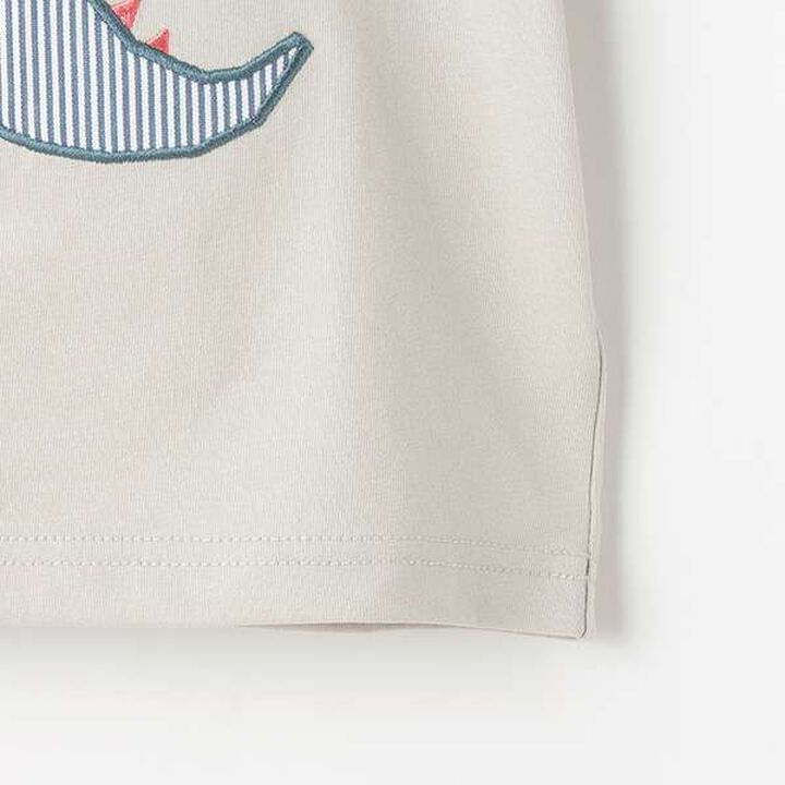 Ice Dinosaur Short Sleeve T-Shirt,Off white, medium image number 10