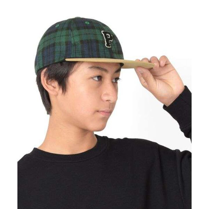 [Penfield] Two-Tone Check Cap,Green, medium image number 0