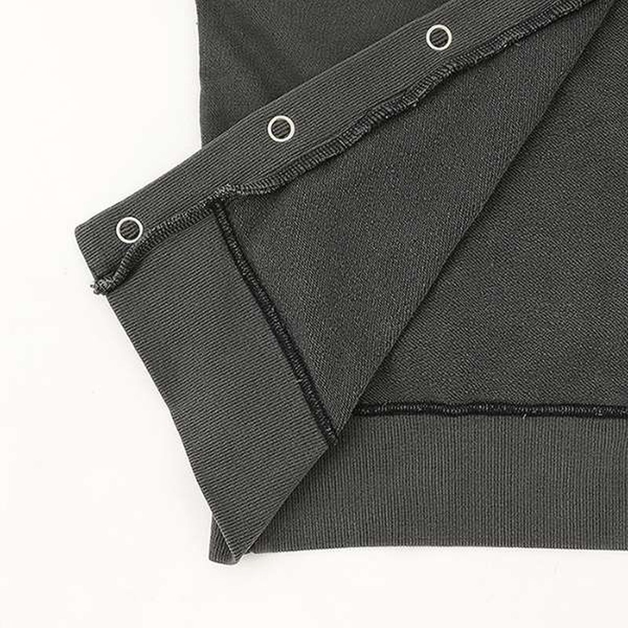 [AMI] Reversible 2-Way Pigment Cardigan,Deep gray, large image number 11