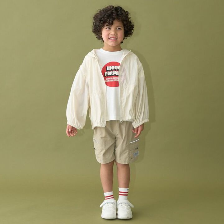 Sheer Windbreaker - 2 Way Best Option,Khaki, medium image number 1