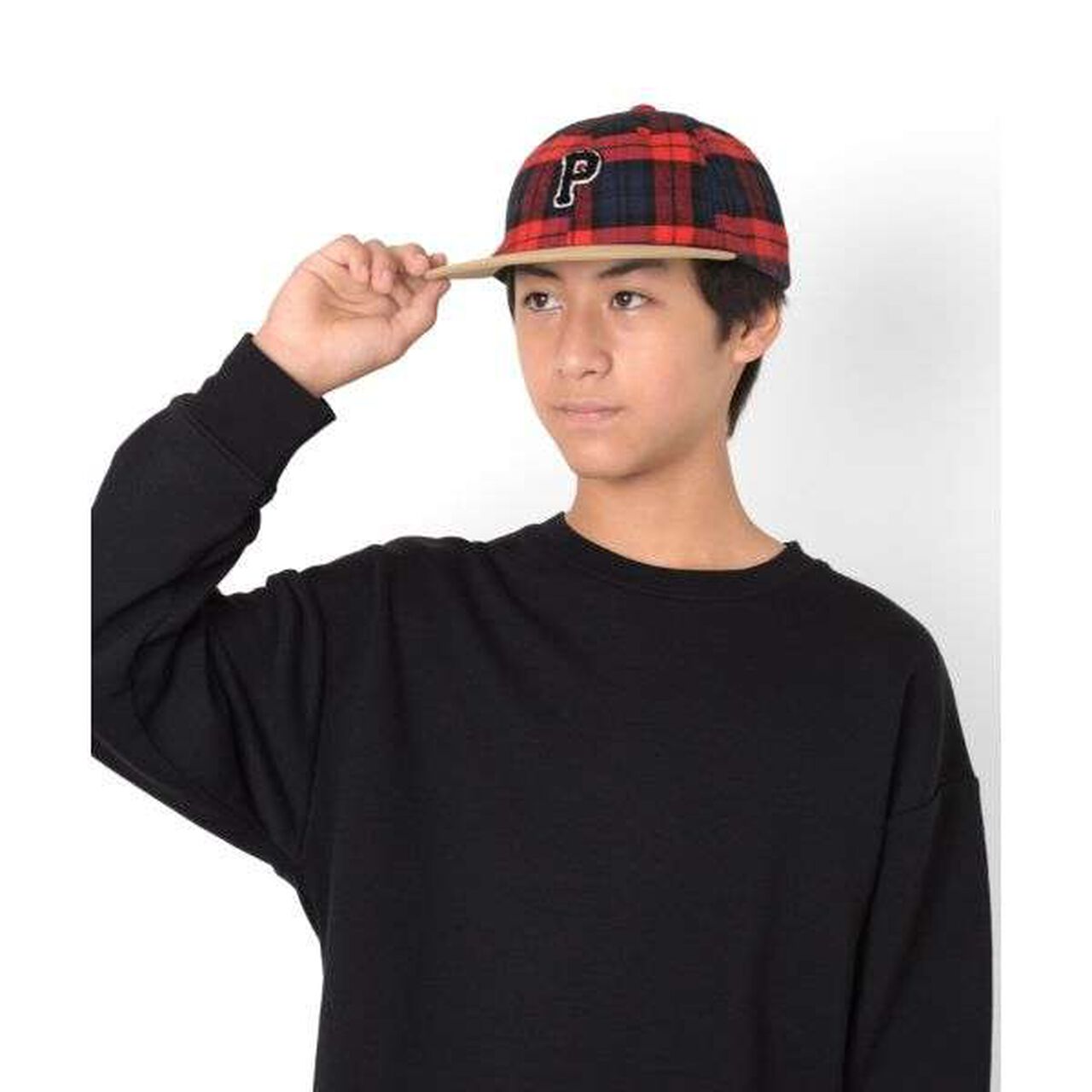 [Penfield] Two-Tone Check Cap,Green, large image number 7