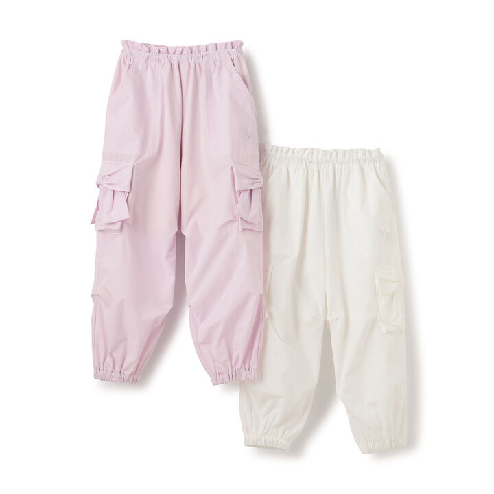 Ribbon Cargo Pants,Off white, medium image number 11