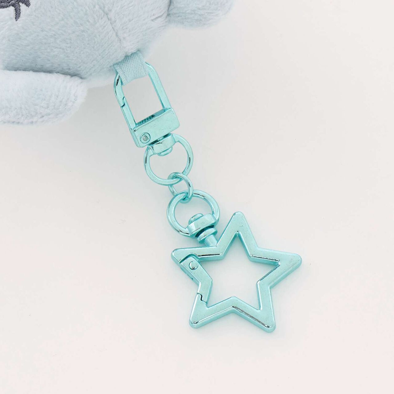 Sparkling Mint-kun Card Case with Playful Pop-Up Design,Sax blue, large image number 2