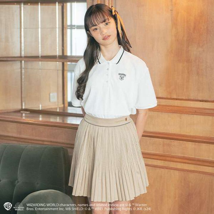 [Harry Potter] Pleated Skirt-Pants,Red, medium image number 16