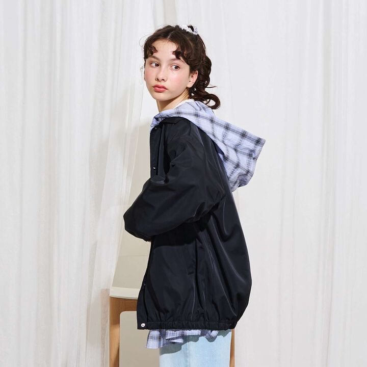 [AMI] Water-Repellent Coach Jacket,Ivory, medium image number 17