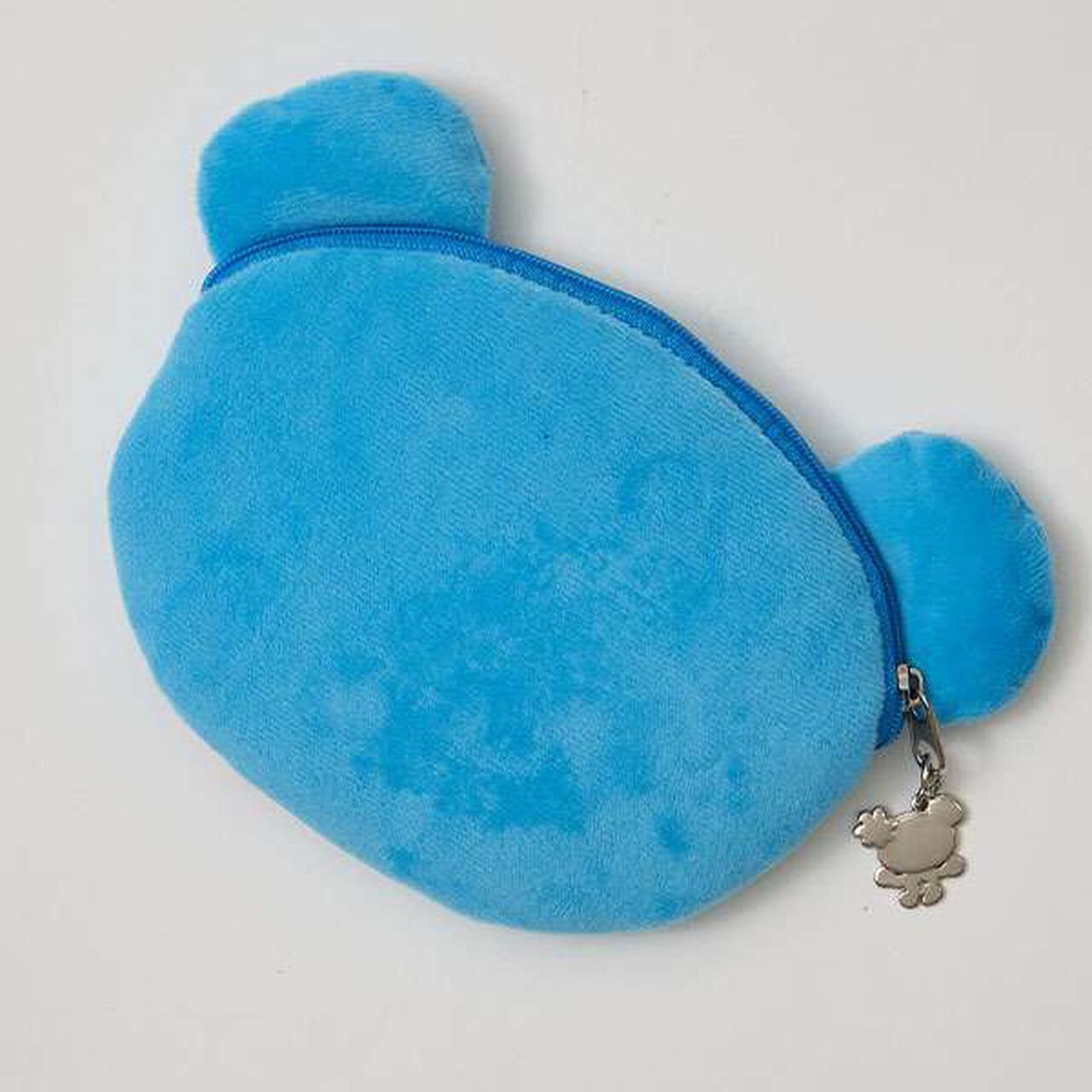 Mr. Nakamura Face Pouch,Blue, large image number 1