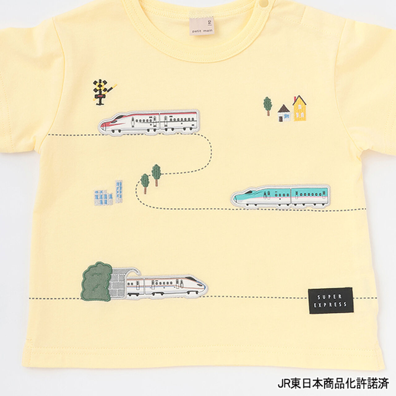 [Shinkansen] Track Short Sleeve T-Shirt,Navy, large image number 7