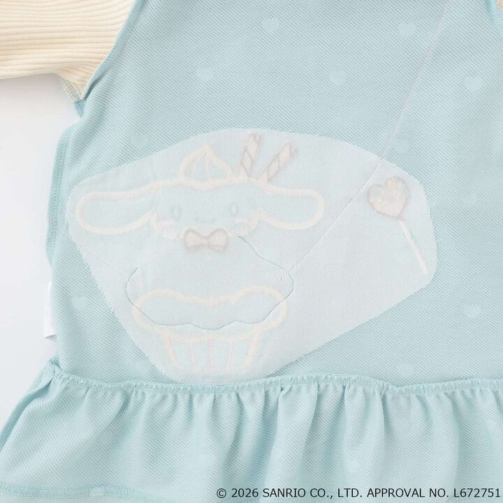 [Cinnamoroll/Kuromi] Peplum Tunic,Blue, medium image number 10