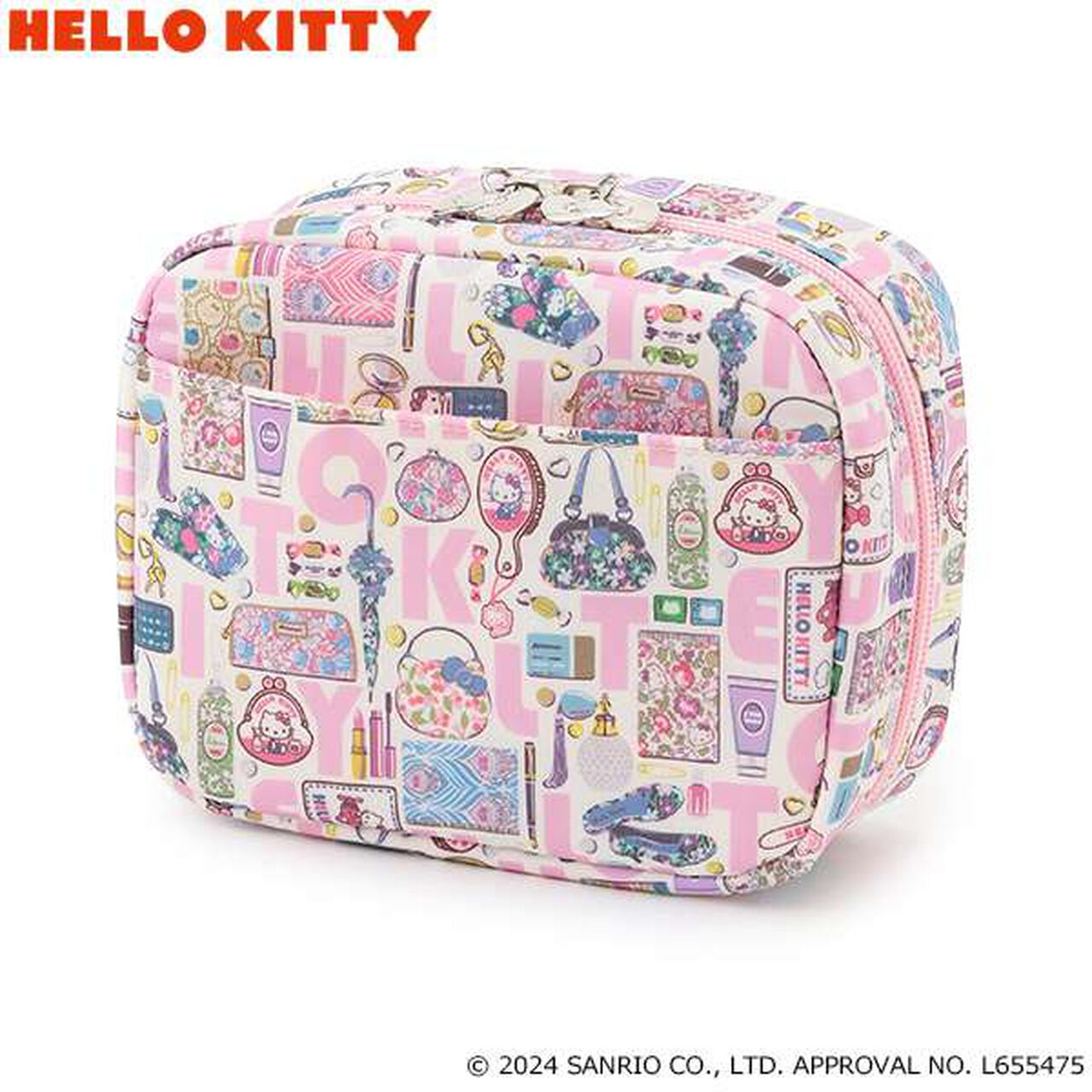 Hello Kitty Necessities Square Pouch,Pink, large image number 0