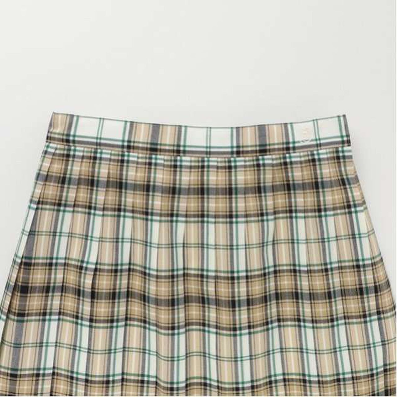 *TW Pleated Check Skirt,Blue, large image number 12