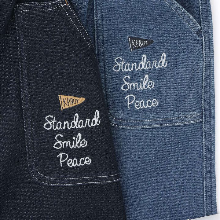 Stretch Denim Pants,Navy, medium image number 4