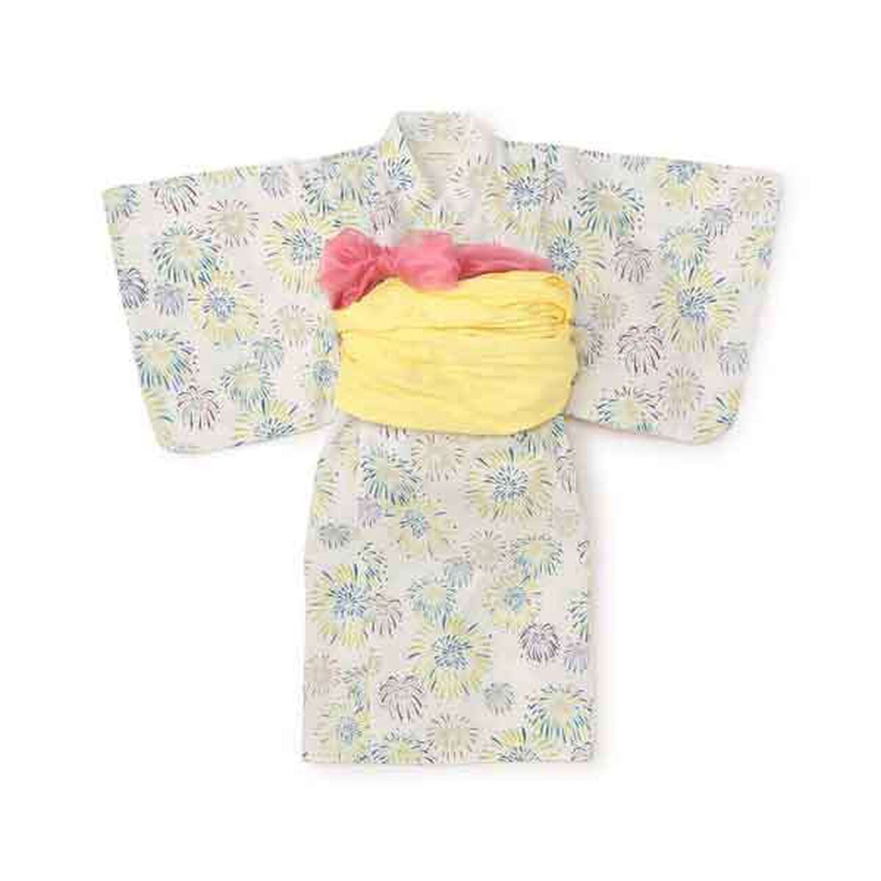 Fireworks Yukata Set,Off white, large image number 0