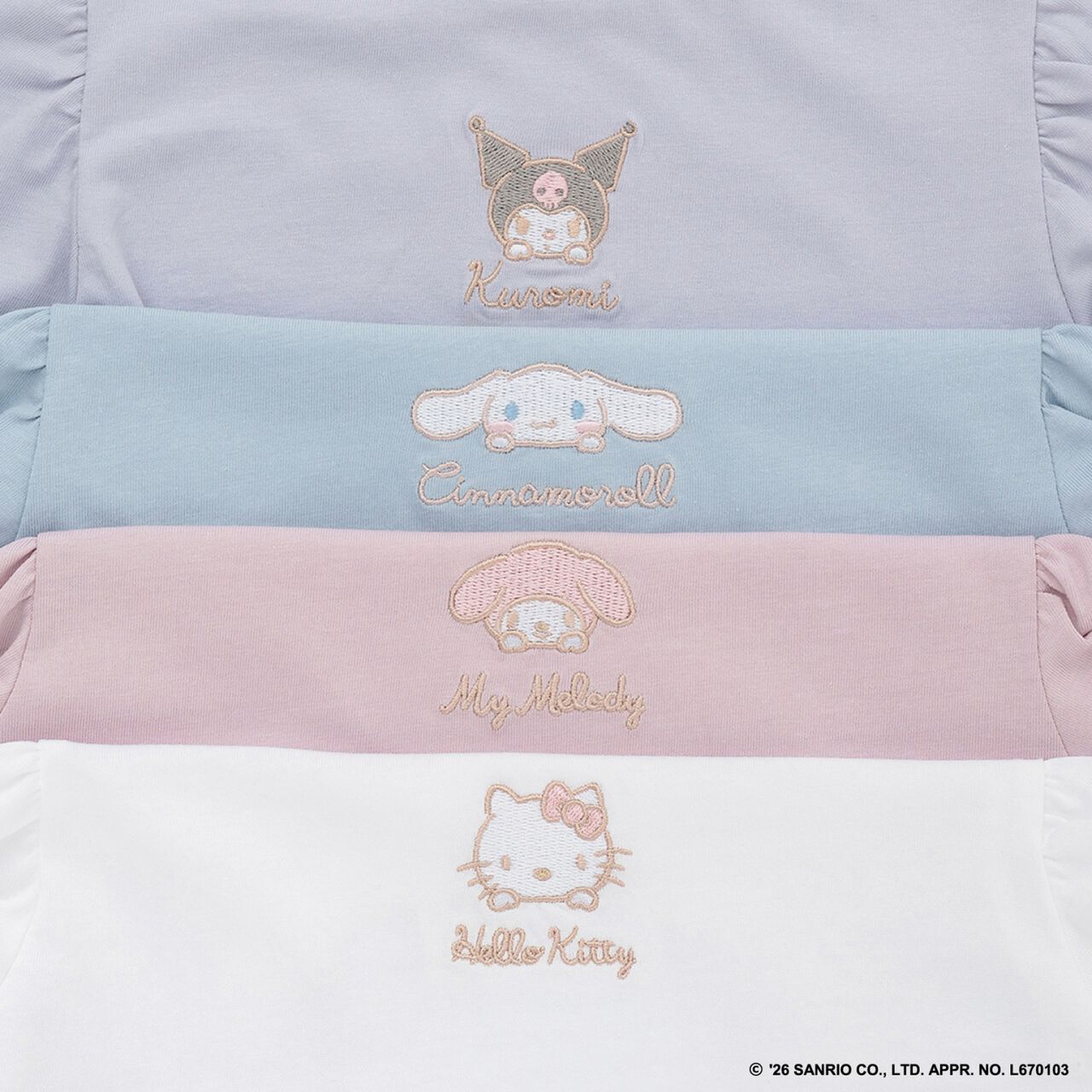 [Halloween] [Sanrio Characters] Assorted Print Tunic T-Shirt,Pink, large image number 24