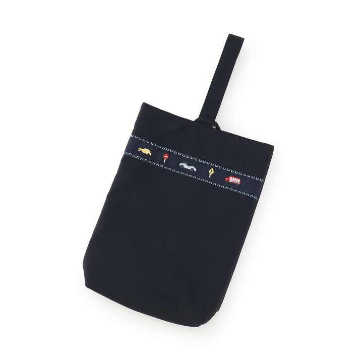 [Preschool & School Goods] Boys' Embroidered Shoe Bag,Navy, medium image number 0