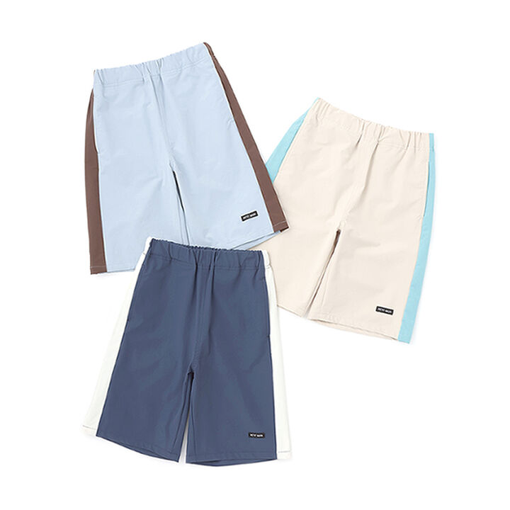 [Web Exclusive] Amphibious Side Line Half Pants,Deep blue, medium image number 8