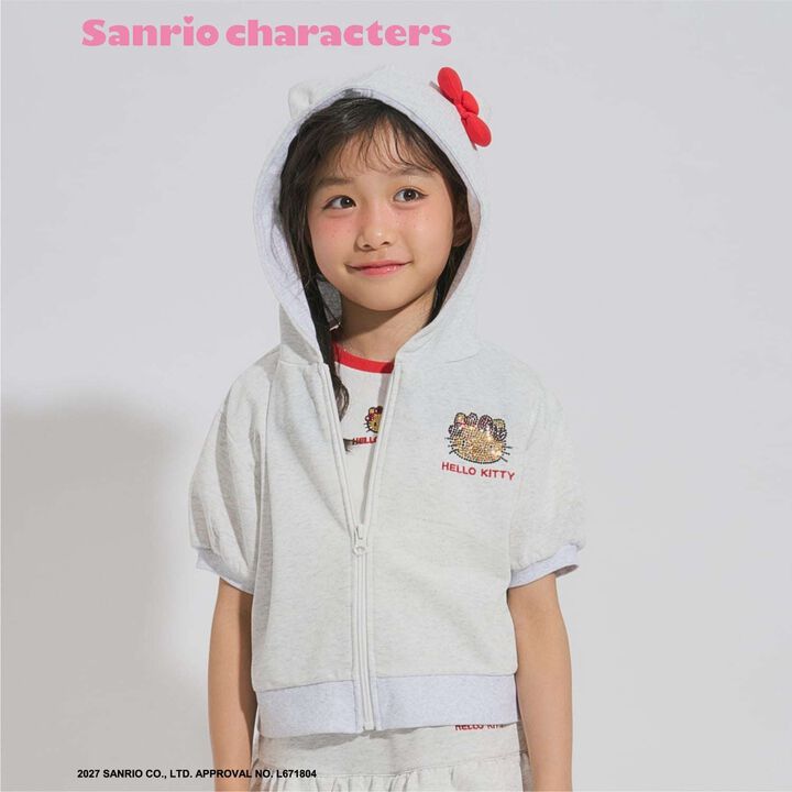 [Sanrio Characters] Short-Sleeve Zip Parka Costume,, medium