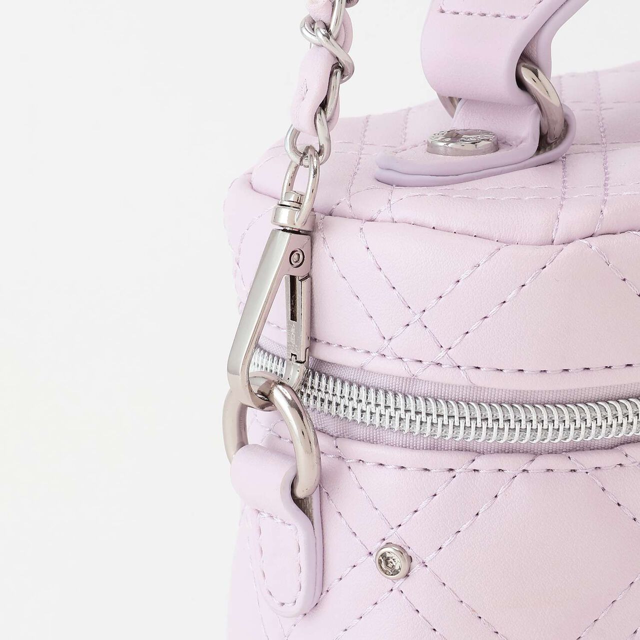 Bellie Vanity Shoulder Bag,Pink, large image number 5