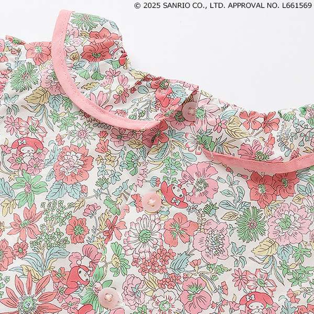 [My Melody] Liberty Tunic,Coral red, large image number 7