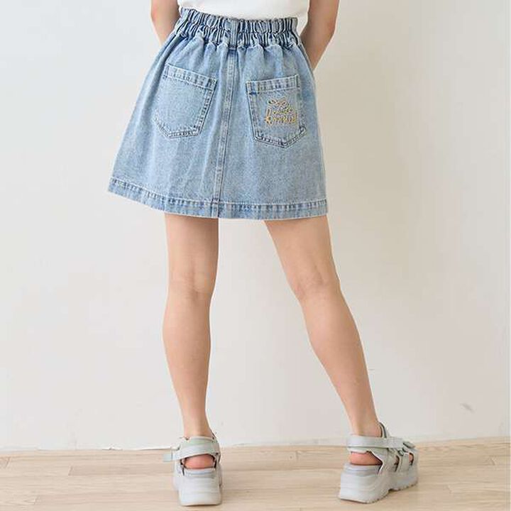 Chic Contrast Skirt,Blue, medium image number 14