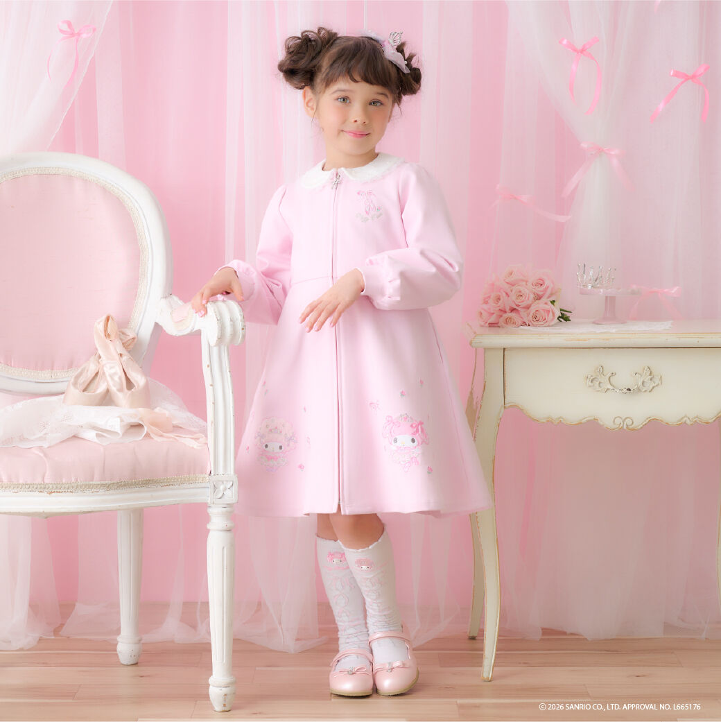 My Melody / My Sweet Piano Front Zip One-Piece Dress | Narumiya