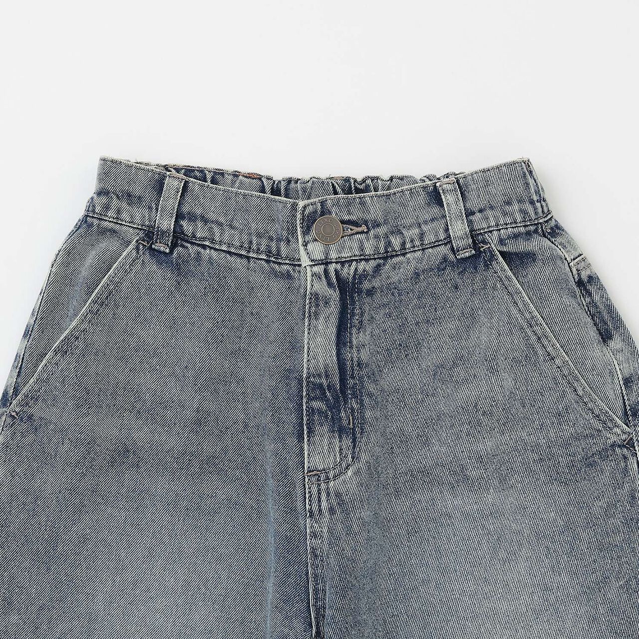 [LTXC] Half-Length Denim Pants,Gray, large image number 16