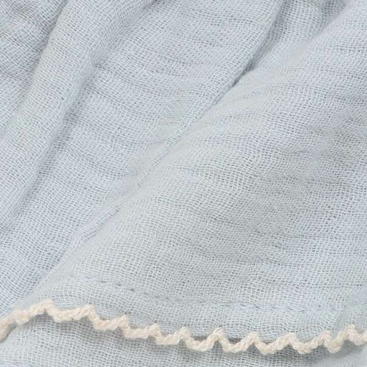 Frill Collar Bib with Pikomi Shin,Navy, medium image number 8