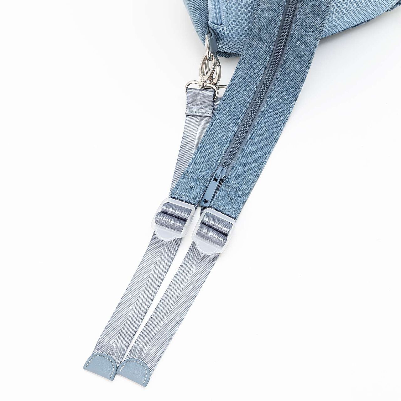 Ribbon Sling Bag,Pink, large image number 7