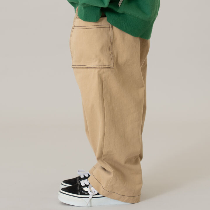 Stitched Cargo Pants,Khaki, medium image number 7
