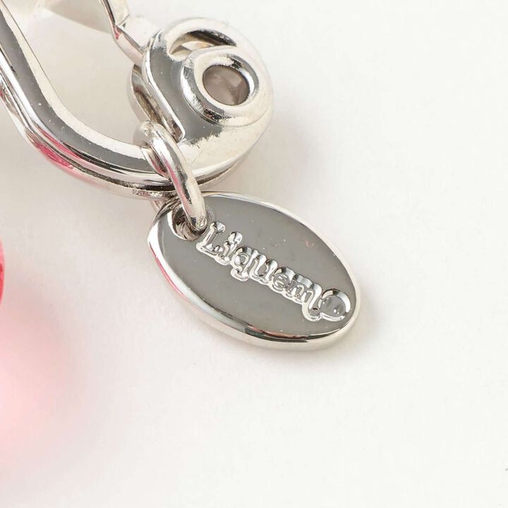 [Liquem] Strawberry Ribbon Earrings,Pink, medium image number 4