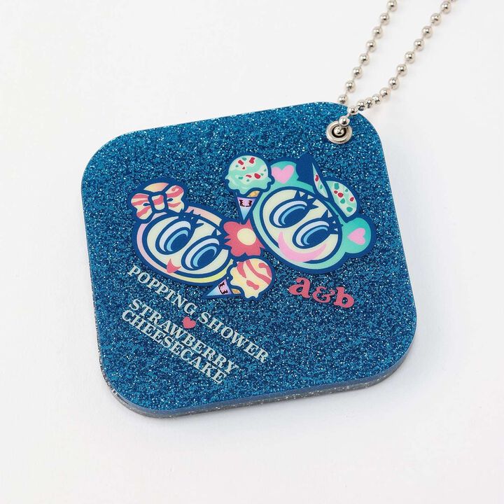[31 Ice Cream] &times; Narumiya Characters Sparkling Mirror Charm,Navy, medium image number 2