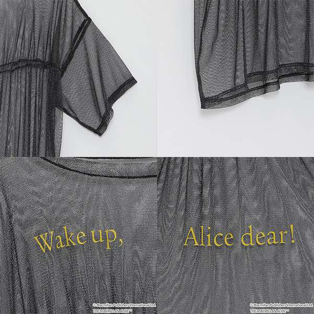 [AMI] Macmillan Alice Glitter Tulle T-Shirt Set,Off white, large image number 10